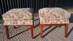 0911201920th Century Hares Antiques Made Pair of Down Stools 20d 20w 19h _2.JPG